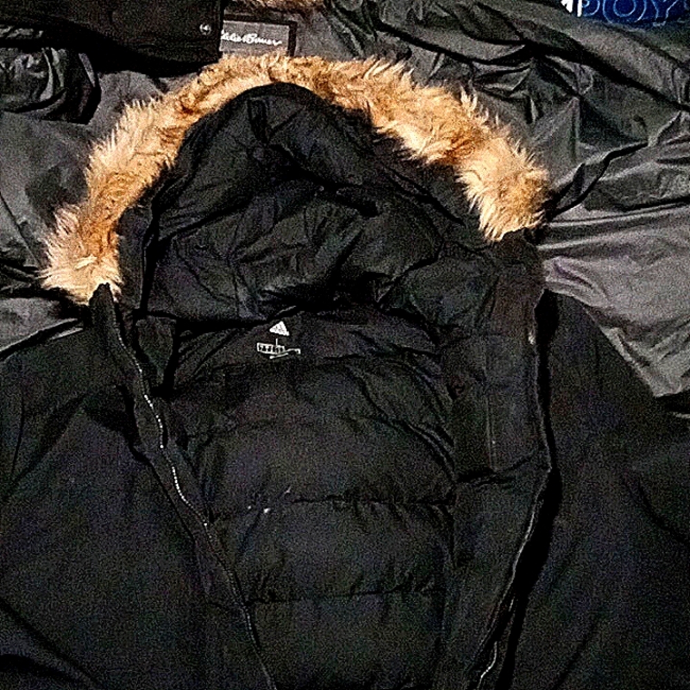 Large Adidas Down Jacket